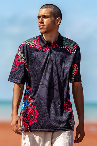(Bulk Order) Wurung (Branches) NAIDOC 2025 Essence Unisex Polo Shirt