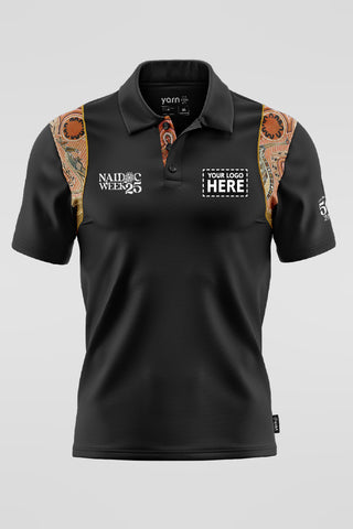 Leaving Footprints NAIDOC 2025 Bamboo (Arnhem) Unisex Polo Shirt