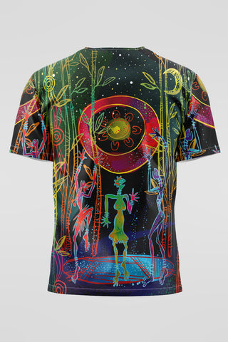 Celestial Rhythms NAIDOC 2025 Unisex Three Pocket Scrub Top