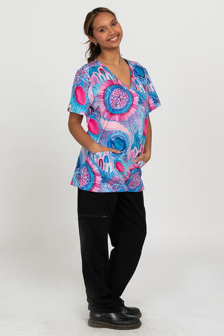 (EXPRESS) My Journey Women’s Three Pocket Scrub Top