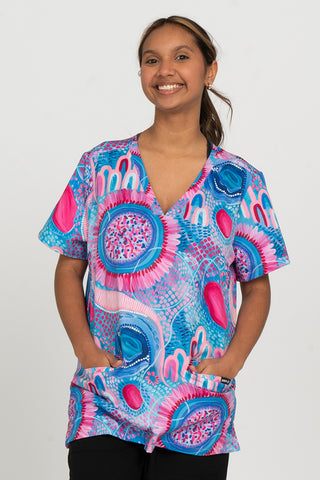 (EXPRESS) My Journey Women’s Three Pocket Scrub Top