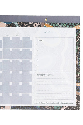 (Bulk Order) By The Waterhole A3 Large Desk Planner
