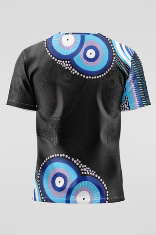 Future Dreaming NAIDOC 2025 Essence Unisex Three Pocket Scrub Top