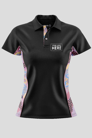 Guiding Light Black Bamboo (Simpson) Polo Shirt