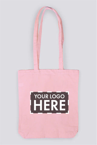 Together Always Pink Long Handle Cotton Tote Bag