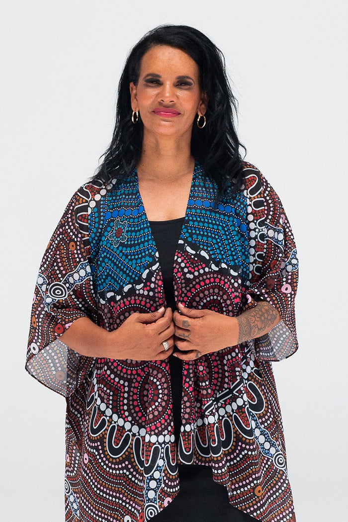 Heal Our Nura Chiffon Shawl