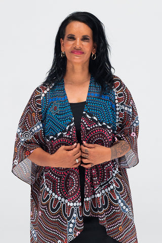 Heal Our Nura Chiffon Shawl