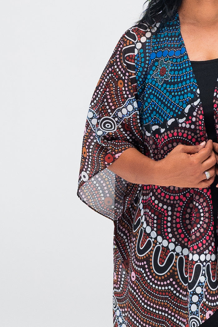 Heal Our Nura Chiffon Shawl