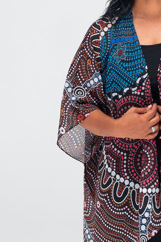 Heal Our Nura Chiffon Shawl