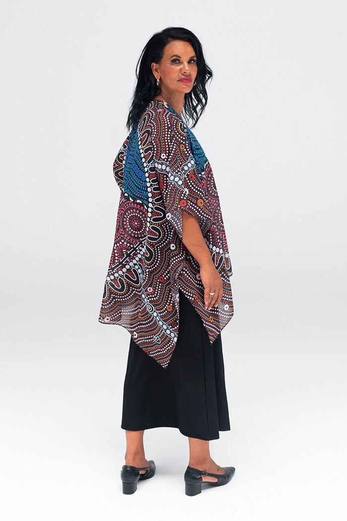 Heal Our Nura Chiffon Shawl