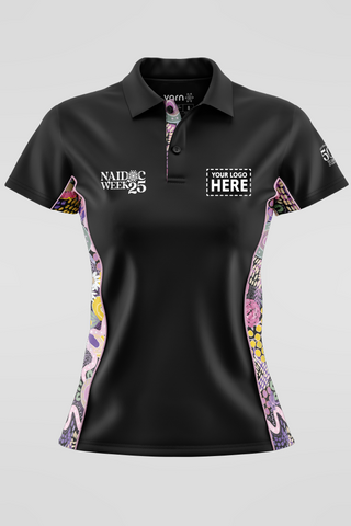 (EXPRESS) Legacy NAIDOC 2025 Black Bamboo (Simpson) Polo Shirt