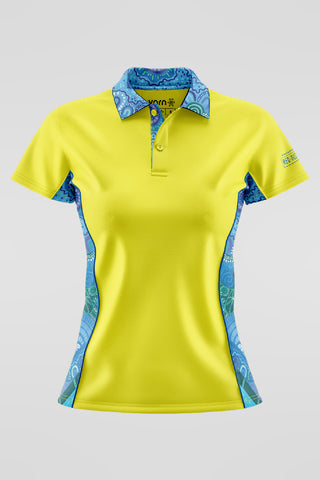 Together We Rise High Vis Fluoro Yellow Women