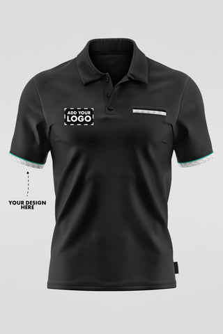 "Design Your Own" Bamboo (Nullarbor) Unisex Polo Shirt