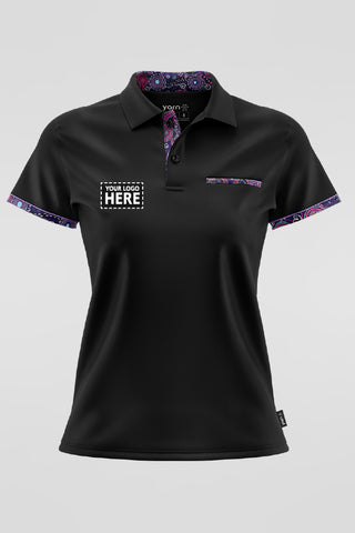 Muru To Our Biriwal (Pathway To Our Future) Bamboo (Nullarbor) Polo Shirt