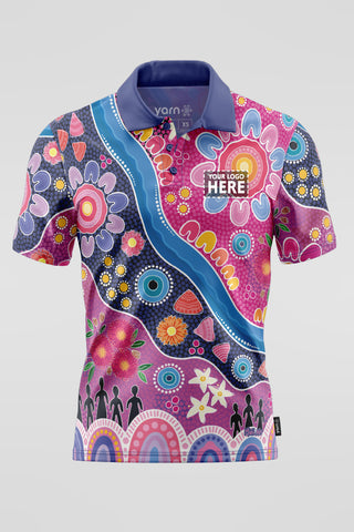 (EXPRESS) Thriving Together NAIDOC 2025 Polo Shirt - Non Badged