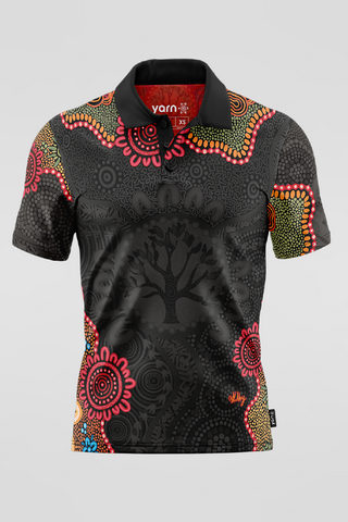 (Bulk Order) Wurung (Branches) NAIDOC 2025 Essence Unisex Polo Shirt