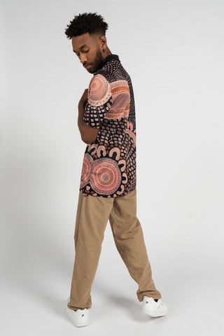 (Bulk Order) Gathering On Country Recycled UPF50+ Unisex Polo Shirt