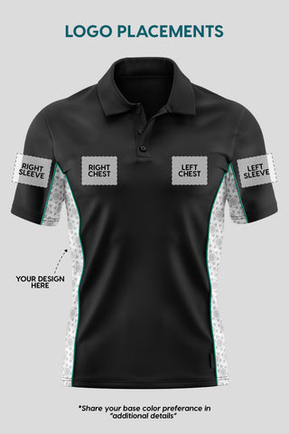 "Design Your Own" UPF50+ Bamboo (Simpson) Polo Shirt