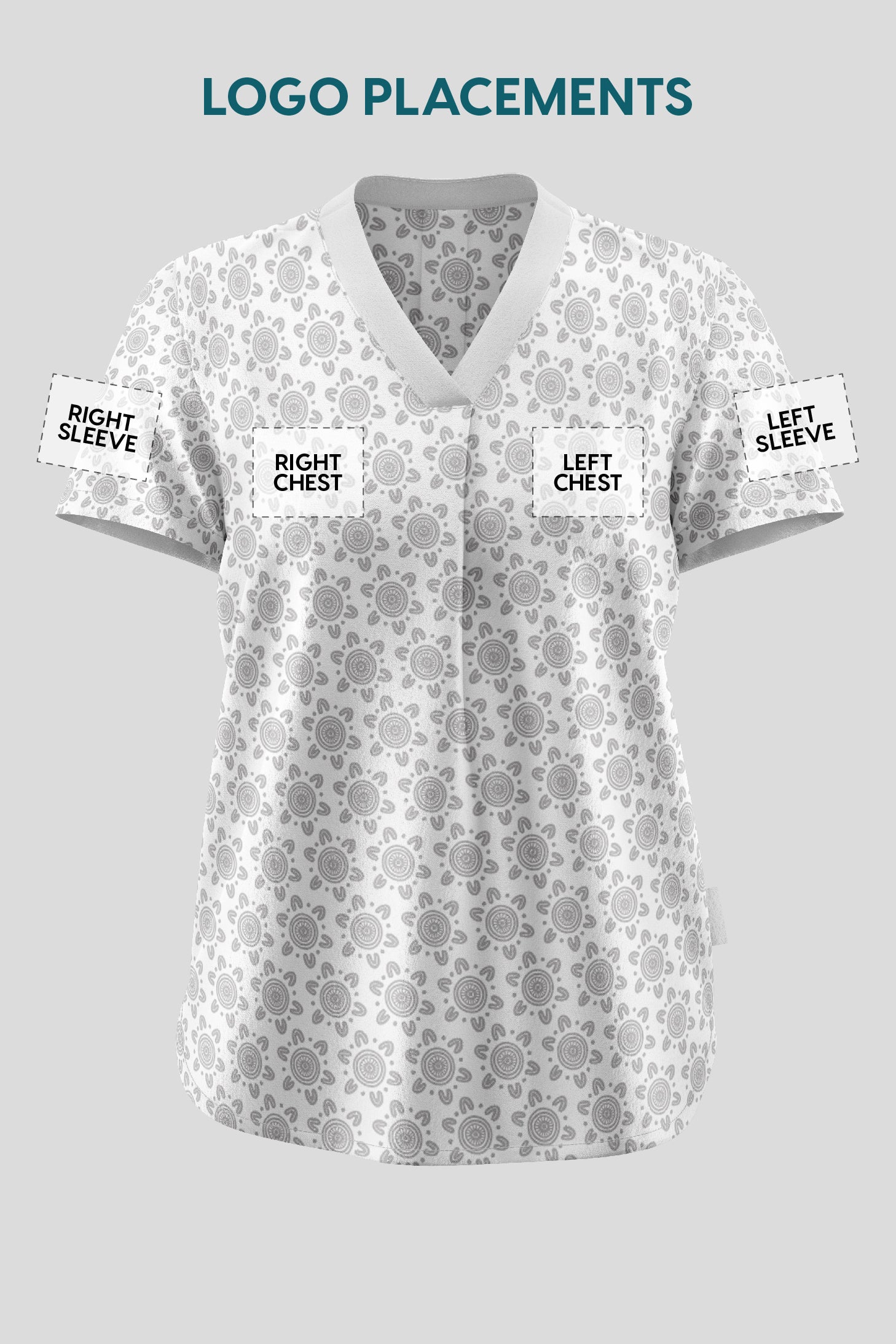 Fire Spirit People V Neck Women