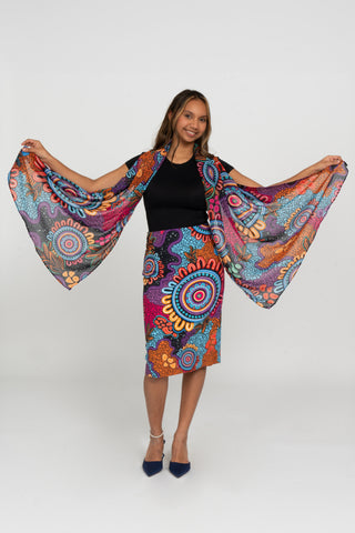 Celebration Rectangle Chiffon Scarf