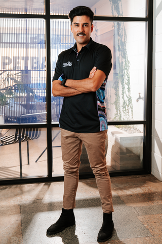 50 Shades Of Deadly NAIDOC 2026 Bamboo (Simpson) Unisex Polo Shirt