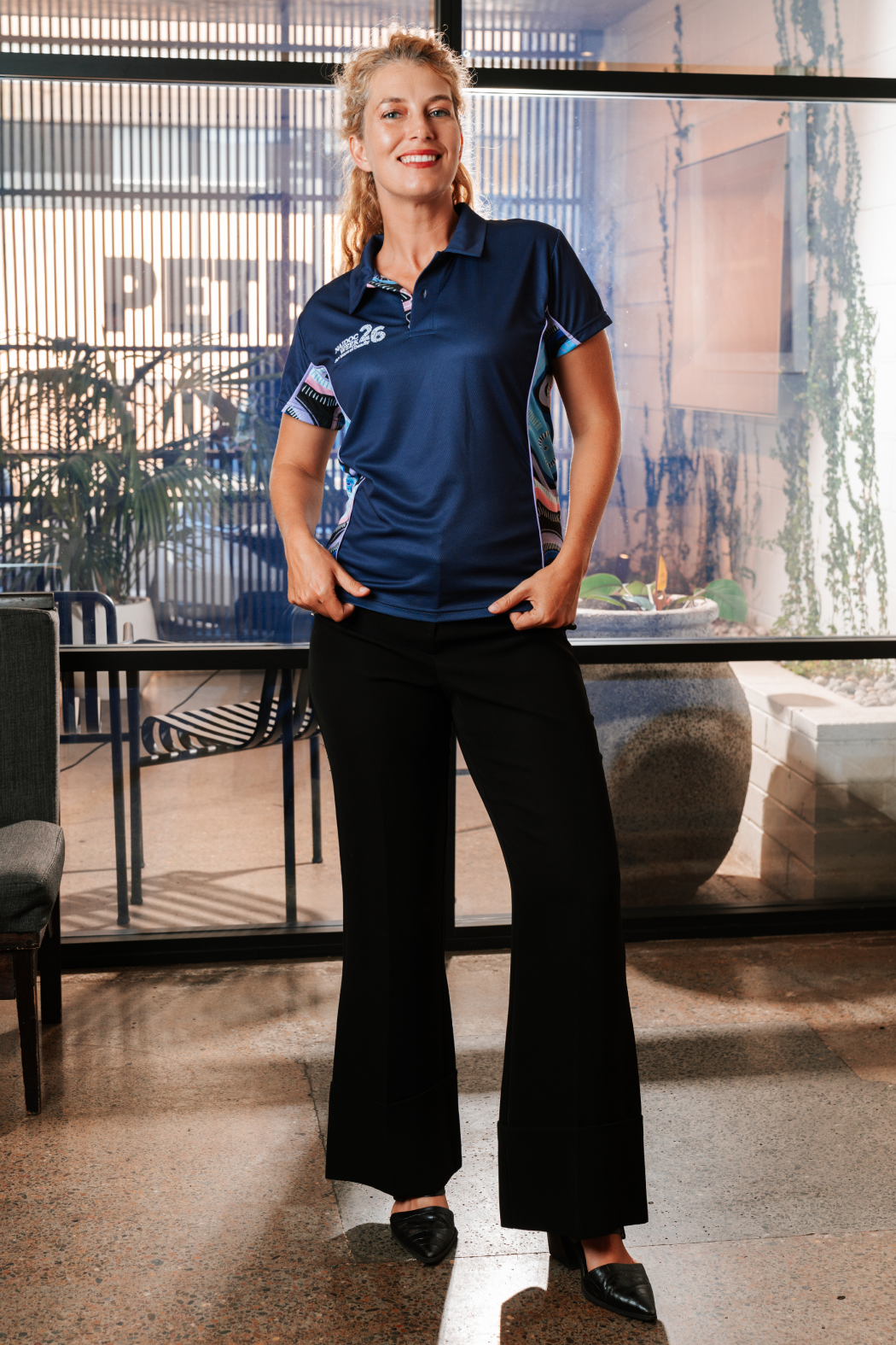 50 Shades Of Deadly NAIDOC 2026 Bamboo (Simpson) Polo Shirt