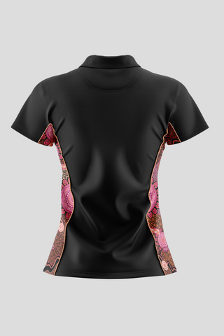 Celebration Through Generations NAIDOC 2026 Black Bamboo (Simpson) Polo Shirt