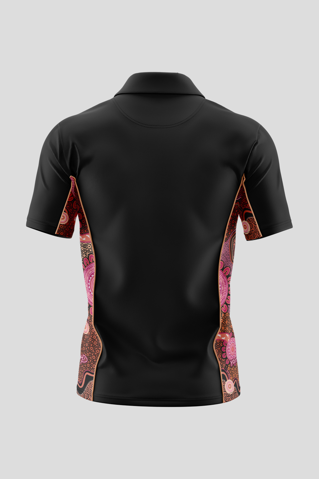 Celebration Through Generations NAIDOC 2026 Black Bamboo (Simpson) Polo Shirt