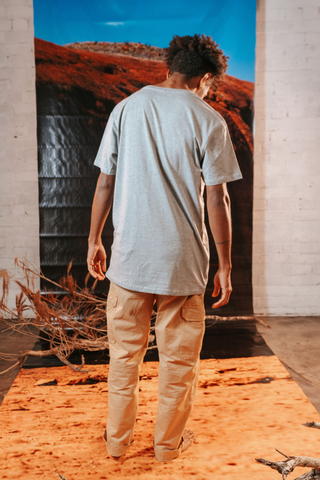 Core NAIDOC Week 2026 Grey Marle Cotton Everyday Unisex T-Shirt