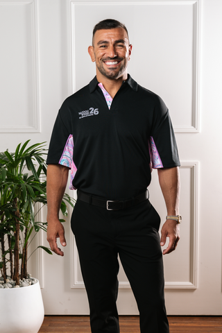 Paths That Brought Us Here NAIDOC 2026 Bamboo (Simpson) Unisex Polo Shirt