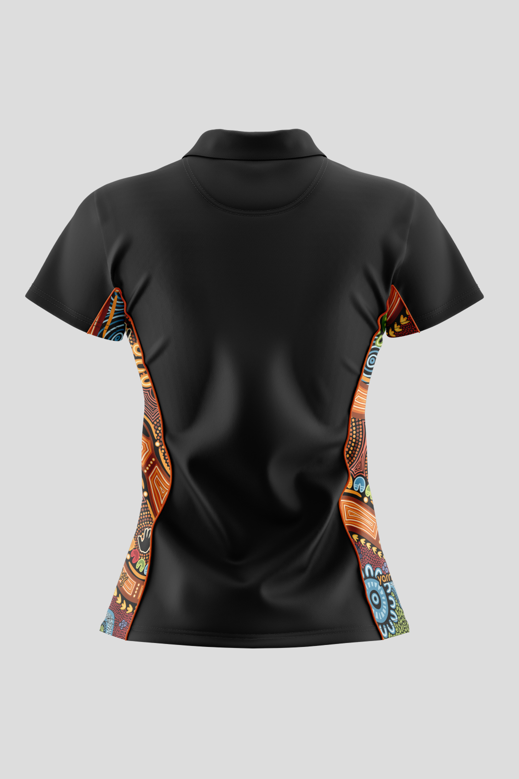 Gadi NAIDOC 2026 Black Bamboo (Simpson) Polo Shirt