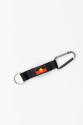 (Bulk Order) "Raise The Flag" Aboriginal Flag Carabiner Keyring