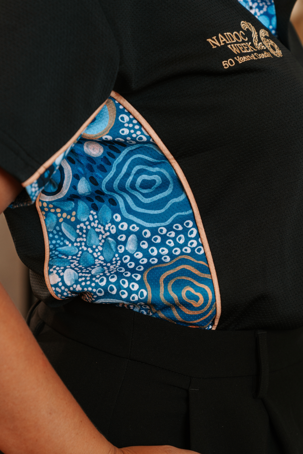 Moorditj Koorliny (Strong Journey) NAIDOC 2026 Bamboo (Simpson) Polo Shirt