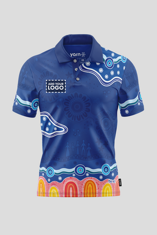 Built On Strong Shoulders Essence NAIDOC 2026 Unisex Polo Shirt