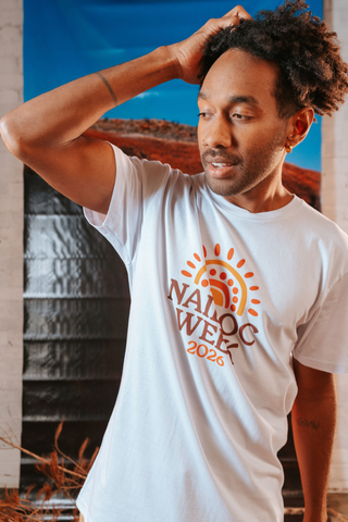 Core NAIDOC Week 2026 White Cotton Everyday Unisex T-Shirt