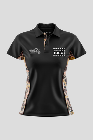 Still Deadly NAIDOC 2026 Black Bamboo (Simpson) Polo Shirt