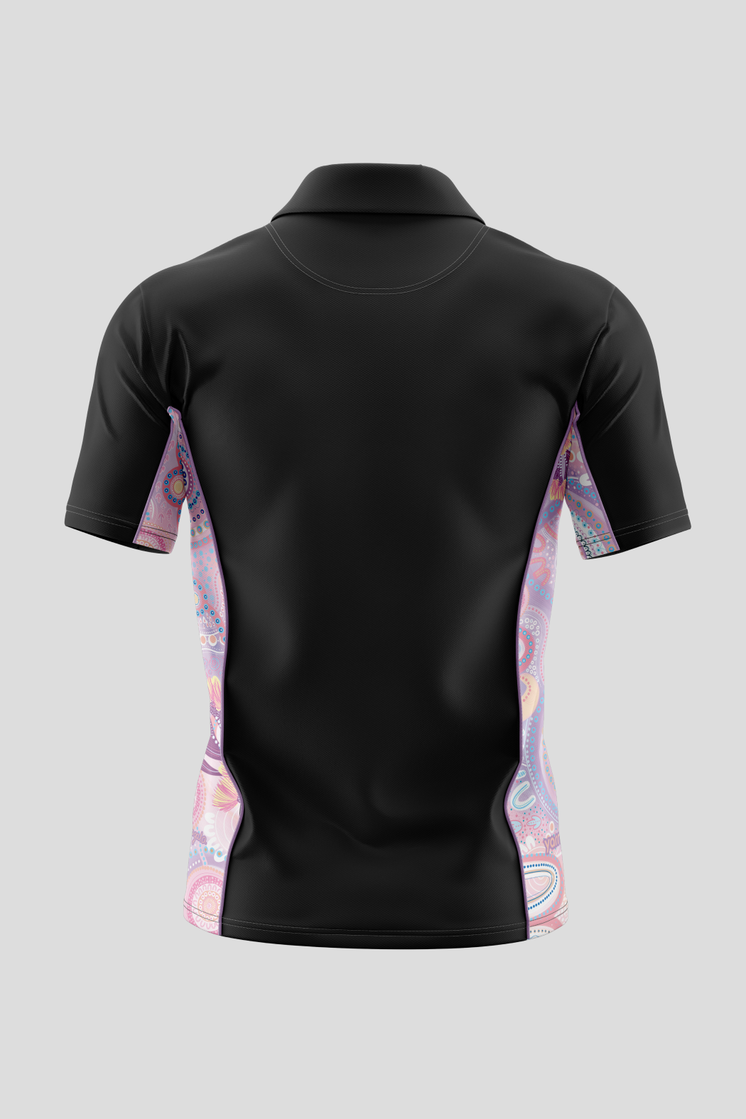 Paths That Brought Us Here NAIDOC 2026 Black Bamboo (Simpson) Polo Shirt