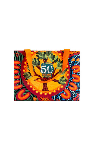 Wurung (Branches) NAIDOC Matte Ribbon Handled Gift Bag - Ready Stock