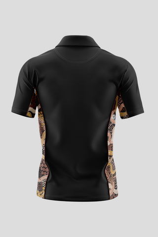 Still Deadly NAIDOC 2026 Black Bamboo (Simpson) Polo Shirt