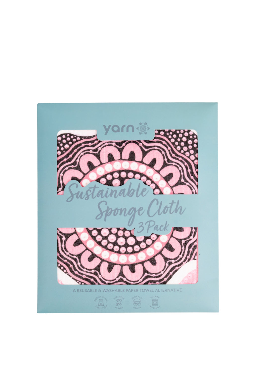 Boobie Sista Sponge Dish Cloth (3 Pack) - Ready Stock