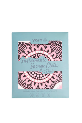 Boobie Sista Sponge Dish Cloth (3 Pack) - Ready Stock