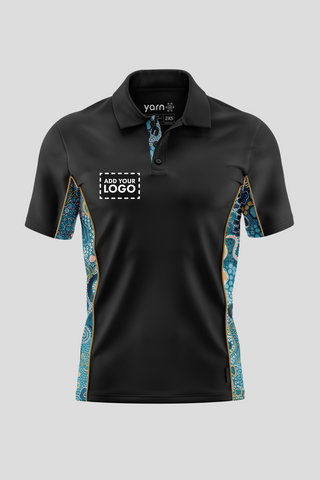 Moorditj Koorliny (Strong Journey) NAIDOC 2026 Bamboo (Simpson) Unisex Polo Shirt
