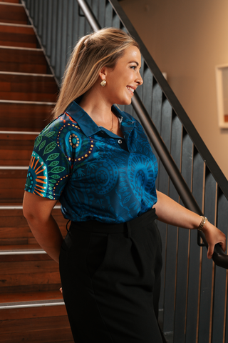 An Abundance Of Culture Essence NAIDOC 2026 Polo Shirt