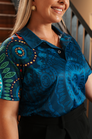 An Abundance Of Culture Essence NAIDOC 2026 Polo Shirt