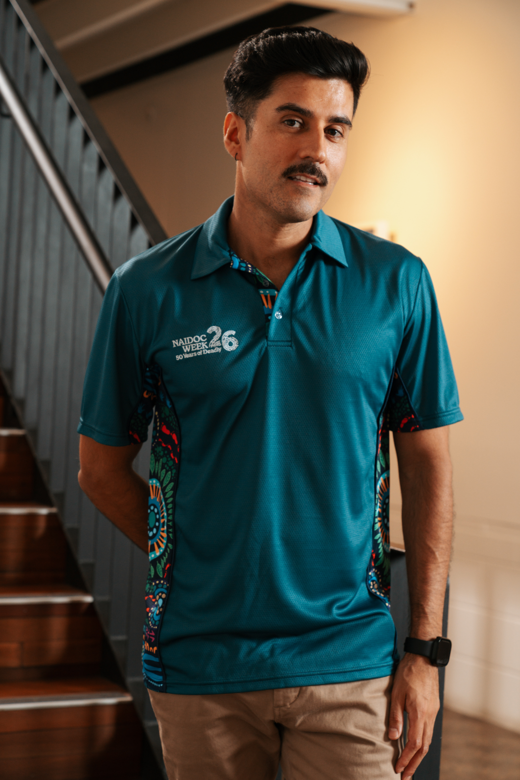An Abundance Of Culture NAIDOC 2026 Bamboo (Simpson) Polo Shirt