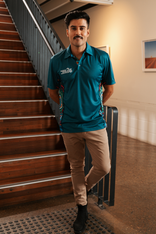 An Abundance Of Culture NAIDOC 2026 Bamboo (Simpson) Polo Shirt