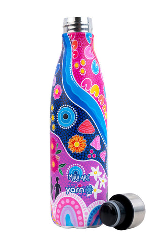 Thriving Together Vacuum Insulated Double Walled Stainless Steel Water Bottle - Ready Stock