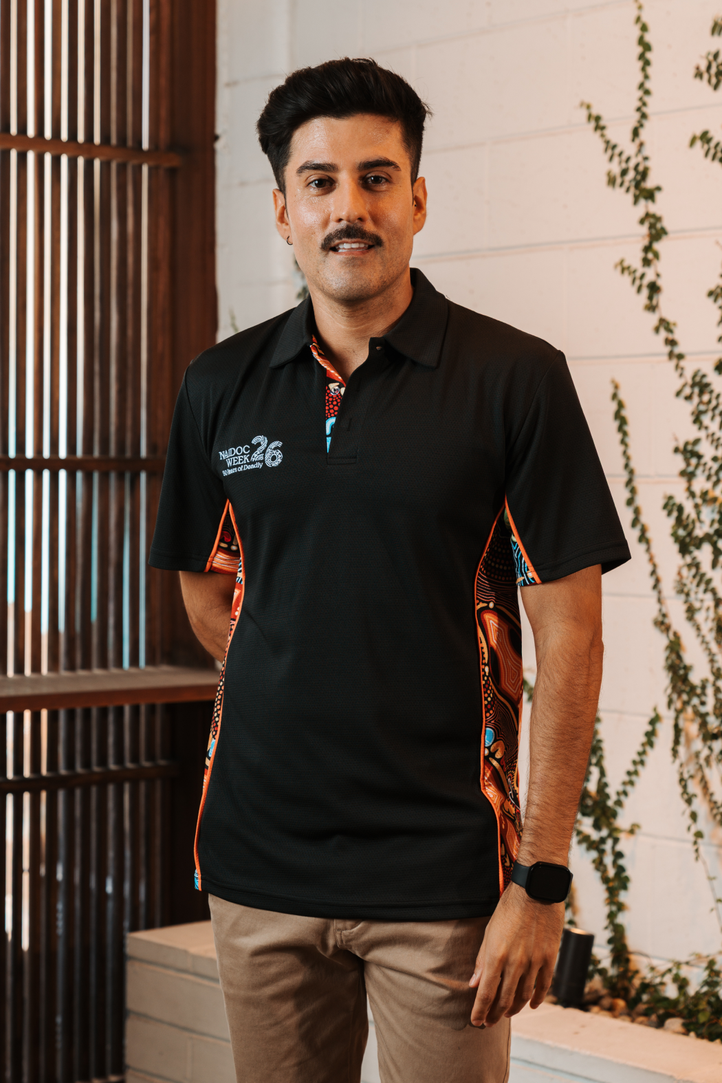 Gadi NAIDOC 2026 Bamboo (Simpson) Unisex Polo Shirt
