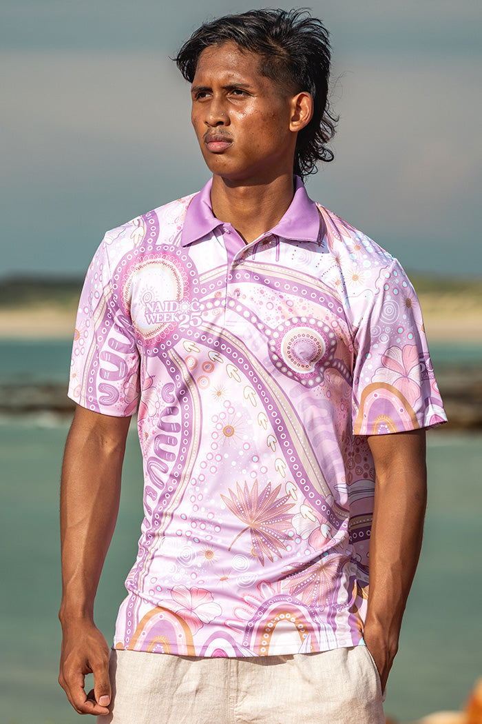 (Bulk Order) A Bright Future NAIDOC 2025 Unisex Polo Shirt