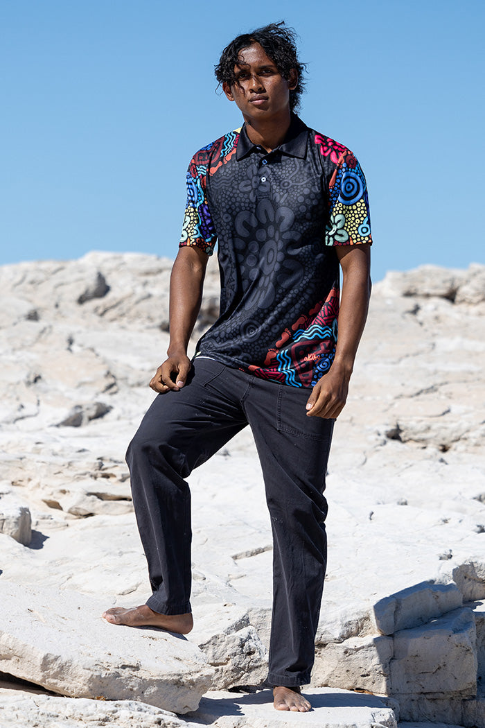 (Bulk Order) 50 Years Of NAIDOC Unisex Polo Shirt
